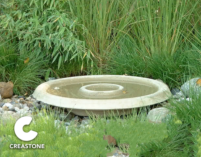 Wasserschale als Vogeltränke Ø 60 cm kaufen? Wasserelemente.de